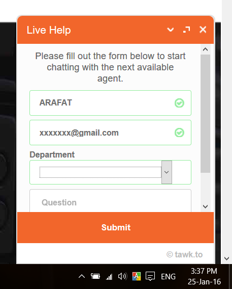 Tawk.To Live Chat Addon Module for WHMCS by TGL IT